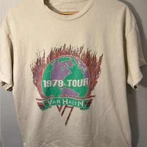 1979 Van Halen Tour Graphic T-Shirt